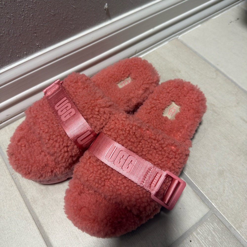 UGG Coral Fleece Slippers